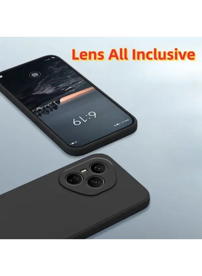 Light Purple Shockproof TPU Phone Case For Honor 400 Lite Minimalist Anti Scratch - Image 3
